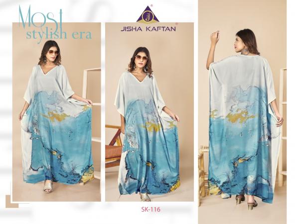 Jelite Silk Kaftan Vol 2 Digital Printed Kaftan Collection